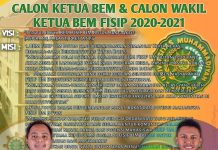 Pemilihan BEM Fisip UM Buton, Yurfin-Syafrul Siap Tarung