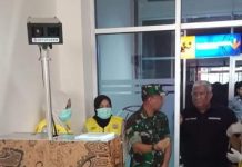 Waspada Virus Corona, Ali Mazi Tinjau Alat Deteksi Suhu Tubuh di Bandara Haluoleo