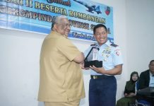 Pangkoopsau II ke Sultra, Ali Mazi Harap Bandara Haluoleo Jadi Bandara Internasional