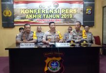 2019, Tindak Pidana di Baubau Turun 16,9 Persen
