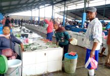 Pasar Wameo Mulai Tertata Rapi