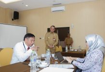 Pj Sekda Sultra Pantau Tes Wawancara Lelang Jabatan