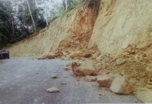Awal 2020, Jalan Lingkar Baubau Sudah Dua Kali Longsor
