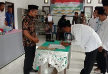 Panwaslu Duruka Muna Lantik Tujuh Panwaslu Desa