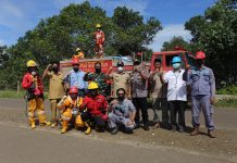 PT. Antam Kontinu Lakukan Penyemprotan Disinfektan di Kolaka