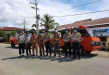 Edukasi Warga Soal Corona, BPBD Buteng Sosialisasi Keliling