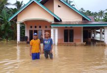 Puluhan Rumah Warga Terendam Banjir di Kelurahan Lembo Konut