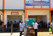 PT Antam Bantu 19 Unit Wastafel Portable di Kolaka