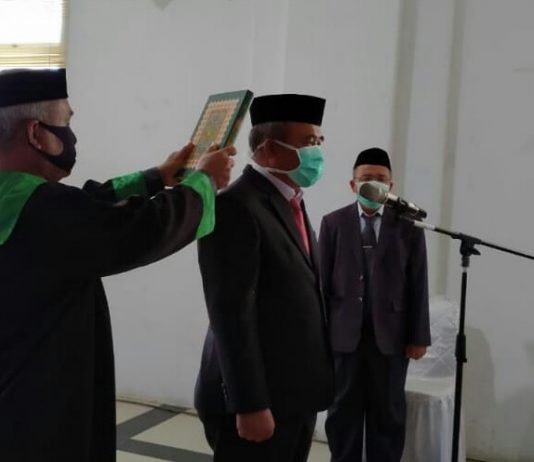 Beangga Harianto Dilantik Kembali Sebagai Pj Sekda Bombana