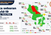 Kabar Baik, 4 PDP di Sultra Negatif Corona, Namun ODP Bertambah