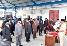 Bupati Buteng Lantik Pengurus Perumdam Oeno Lia