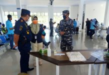 BK Lanal Kendari Komitmen Putus Sebaran Covid-19 di Sultra