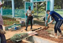 Polsek Mastim Kembangkan Rumah Ketahanan Pangan Saat Corona