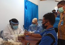 Hasil Rapid Tes 24 Personil BNN Baubau Non Reaktif