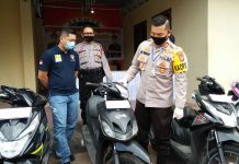 Tim Panther Polres Baubau Amankan Enam Tersangka dengan 23 Motor Curian