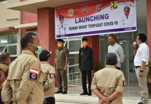 Wali Kota Baubau Launching Rumah Sehat Terpusat