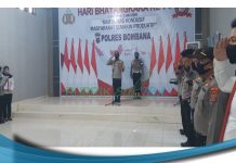 26 Personel Polres Bombana Naik Pangkat