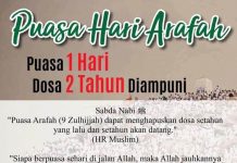 Ingat! Besok Puasa Arafah