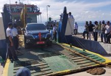 Bupati Busel Resmikan Pelabuhan Ferry di Kadatua