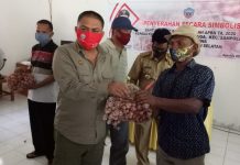 Arusani Salurkan Bantuan 67,5 Ton Bibit Bawang Merah ke Petani