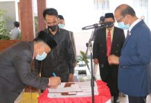 Bupati Bombana Lantik Sembilan Pejabat Eselon II dan III