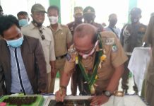 Resmikan Puskesmas Kabaena, Tafdil Minta Maksimalkan Pelayanan