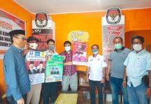 Serahkan APK, KPU Butur Harap Visi Misi Paslon Tersampaikan