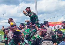 Kodim 1429 dan Polres Butur Tingkatkan Sinergitas