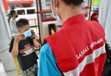 Pertamina Peduli, Bagi-bagi Masker dan Logistik