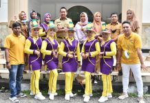 Lomba Senam PO-5, DWP Setwan DPRD Baubau Tampil Memukau