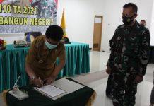 Kodim 1413 Buton Kucurkan Rp 1,5 Miliar Sukseskan TMMD ke-110