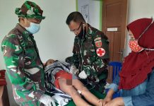 30 Anak Ikuti Sunat Massal TMMD Kodim 1413 Buton