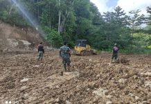 Satgas TMMD Bantu Pematangan Lahan RTH di Lasalimu Selatan
