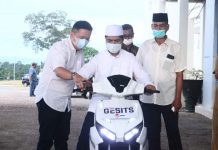 Motor Listrik “Gesits” Mengaspal di Buton, ASN Bisa Cicil Tanpa DP