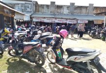 Parkiran Pasar Sentral Tadoha Mapaccing Bombana Dikeluhkan