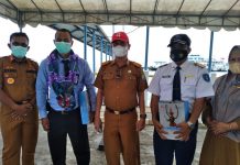 MBS Pelabuhan Ferry Kasipute Bombana Rusak