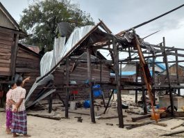 Delapan Rumah di Bombana Porak-poranda Diterjang Angin Puting Beliung