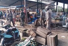 Pedagang di Pasar Minang-Minanga Butur Ditertibkan