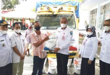 Bantuan Beras PPKM, Buteng Terima 100 Ton
