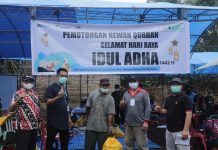 Antam Qurban 58 Ekor Sapi dan 7 Kambing