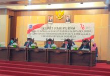 HUT RI ke-76, Ketua DPRD Muna: Semoga Covid-19 Segera Berakhir