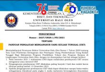 UHO Terbitkan Panduan Pengajuan Bantuan UKT