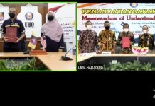 UHO Teken Kerjasama dengan Universitas di Malaysia
