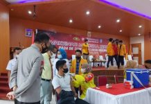 Dibuka Presiden Jokowi, Vaksinasi Merdeka Serentak di UHO Target 3.000 Orang