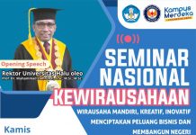 UHO Tumbuhkan Semangat Kewirausahaan Mahasiswa