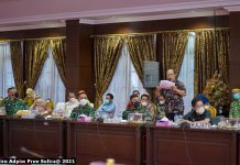 Di Hadapan Mendagri, Bupati Konut Paparkan Pencapaian Vaksinasi