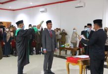La Ode Budiman Resmi Dilantik Jadi Sekda Busel