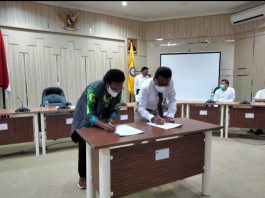 UHO dan Unmus Merauke Jalin Kerjasama Pertukaran Pelajar
