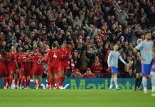 Pesta Gol ke Gawang MU, Liverpool Gusur Man City dari Puncak Klasemen