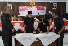 DPRD Buteng Paripurna Pengumuman Akhir Masa Jabatan Bupati